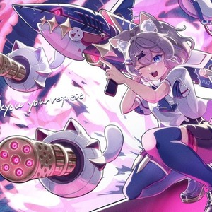 一枚絵イラスト