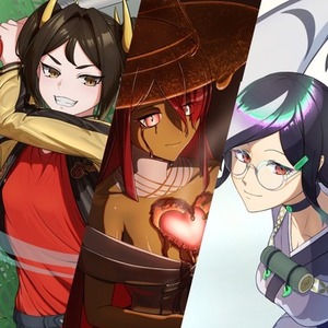 キャラクターメインの一枚絵制作