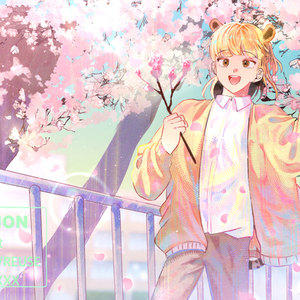 光と色が美しい物語のイラスト