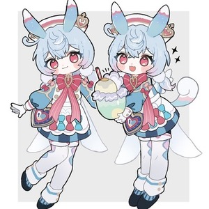 デフォルメ、SD、ミニキャライラストを描きます！