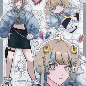 キャラの魅力をぎゅっと詰め込む！詰め込みイラスト・三面図・設定画を制作します！