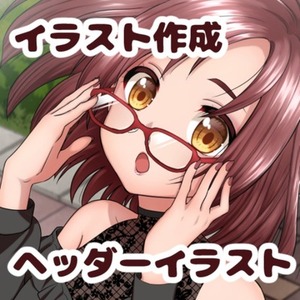 SNS用のヘッダーイラスト描きます！