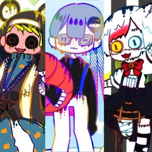 ボタン目イラスト