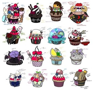 あなたのカップケーキ描きます