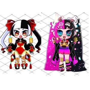 きゅるきゅるなデフォルメイラスト