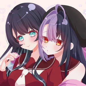 アニメ塗りで、パッと見て「可愛い」絵を描きます！アイコン、サムネイル、一枚絵など