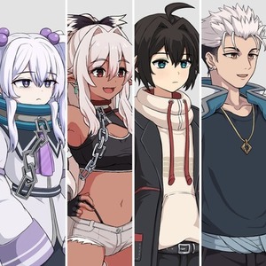 ゲーム用立ち絵など