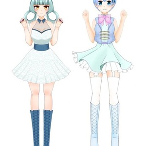 IRIAM等用等身絵