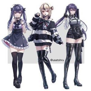 キャラクター全身立ち絵