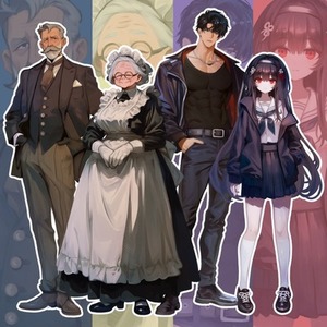 TRPG・配信向け｜雰囲気重視のキャラクター立ち絵制作（全身対応）