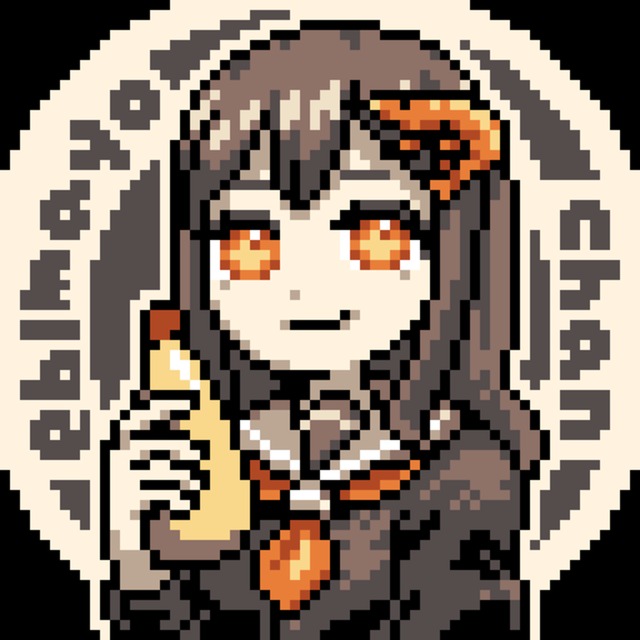 丸でも四角でも両方使える レトロでかわいいドット絵アイコン スキマ スキルのオーダーメイドマーケット Skima