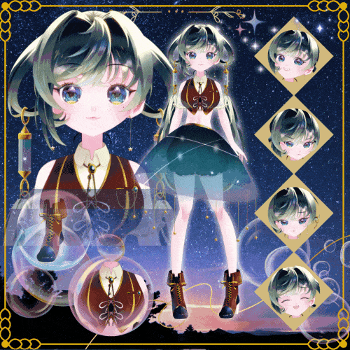 ◤Live2D◢ キャラデザ〜モデリングまで一括！商用利用◎