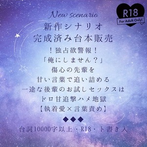 【完成品】女性向けASMR用台本（R18）の販売