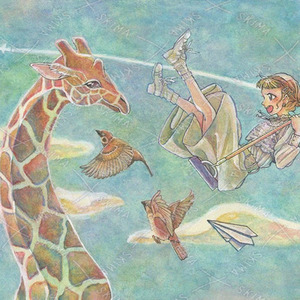 透明水彩アナログイラスト【データのみor原画購入 選択式】