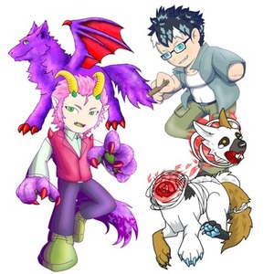 低頭身立ち絵イラスト