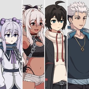 ゲーム用立ち絵など