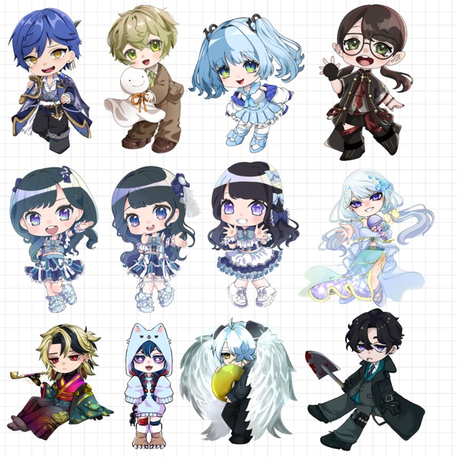 [TRPG・VTuber] Character Illustration 的商品圖片第 3 張