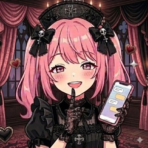 【1日チャットし放題】秘密のゴスロリナースが貴方を全肯定♡
