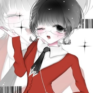 可愛くて儚げな女の子のアイコンを制作します