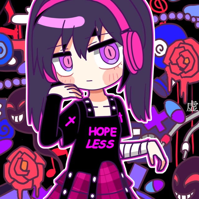 ダークポップ系デフォルメキャラクター（2～5頭身）を描きます！