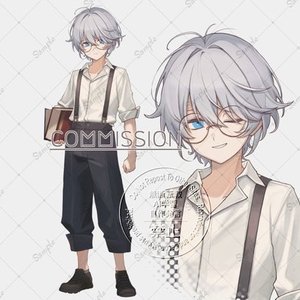 【全身5000円】立ち絵+表情差分3種セットお描きします！