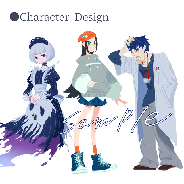 Character illustration 的商品圖片第 6 張