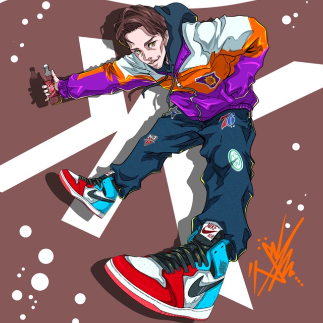 Manga-style custom illustration 的商品圖片