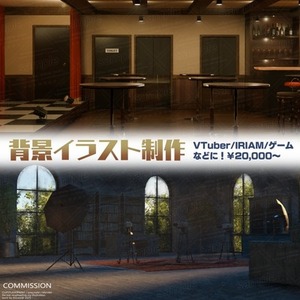 MV・キービジュアル・ゲーム・配信向けの背景を制作します！
