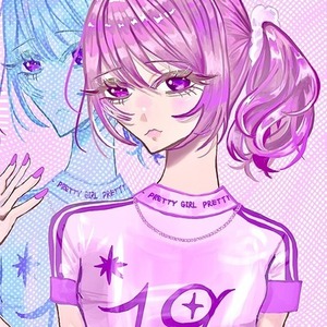女の子イラスト/女の子デザイン