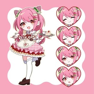【お試し価格】キラキラかわいいミニキャラ制作します！