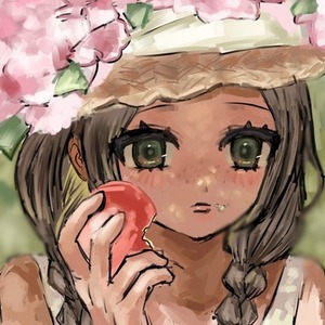 儚げな雰囲気の女の子の一枚絵作成します！