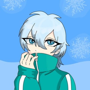 【SNS・サムネ】冬の世界が映える！綺麗な男の子・女の子の一枚絵描きます