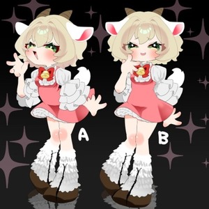 デフォルメ量産立ち絵