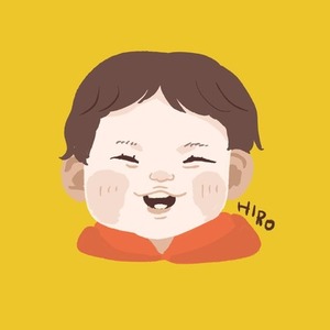 絵本のような似顔絵を描きます