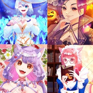 一枚絵制作【グッズ、サムネイル等に！】