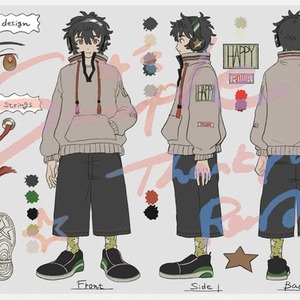 キャラクターデザイン＆三面図制作