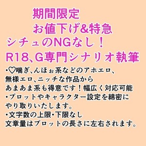 大人向け小説の執筆