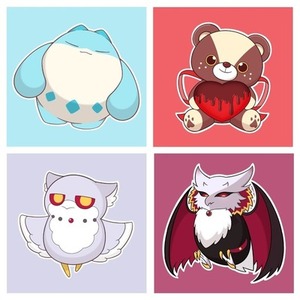 商用利用OK！かわいいモンスターをデザインします