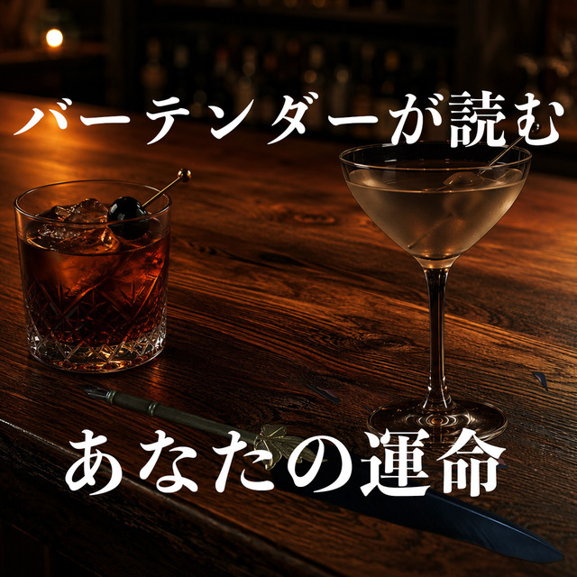 バーテンダーが読むあなたの運命（コーヒーカードでの占い）