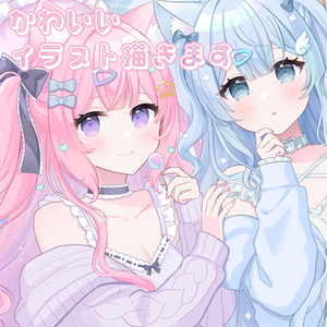 立ち絵、一枚絵作成します