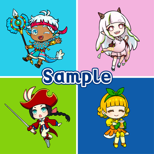 Chibi-character illustrationの商品画像2枚目