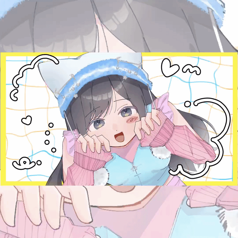 キャラクターの手描きアニメーション | SKIMA（スキマ）