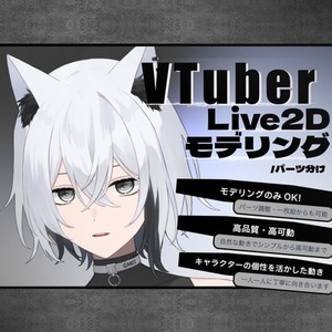 高可動◎VTuber：Live2Dモデリング