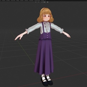 フルスクラッチ3Dキャラクターモデリング