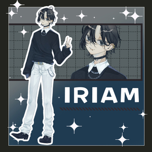 IRIAM用立ち絵(対称)