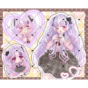 可愛い詰め込みイラストお描きします♡