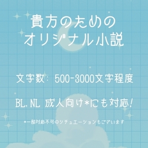 オリジナル小説の執筆