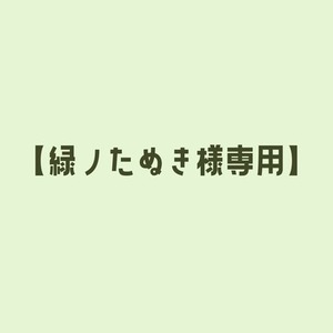【緑ノたぬき様専用出品】　立ち絵