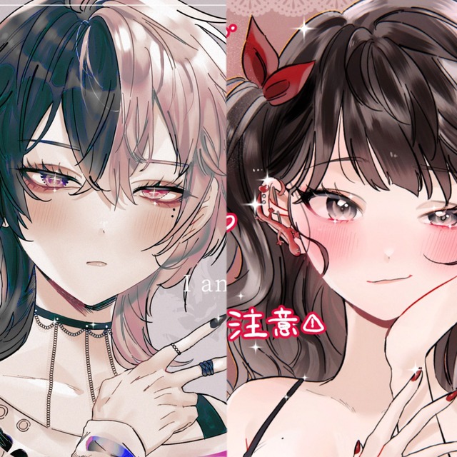 【最短翌日】⚫︎SNS用などのキャラクターイラスト