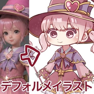 デフォルメイラスト